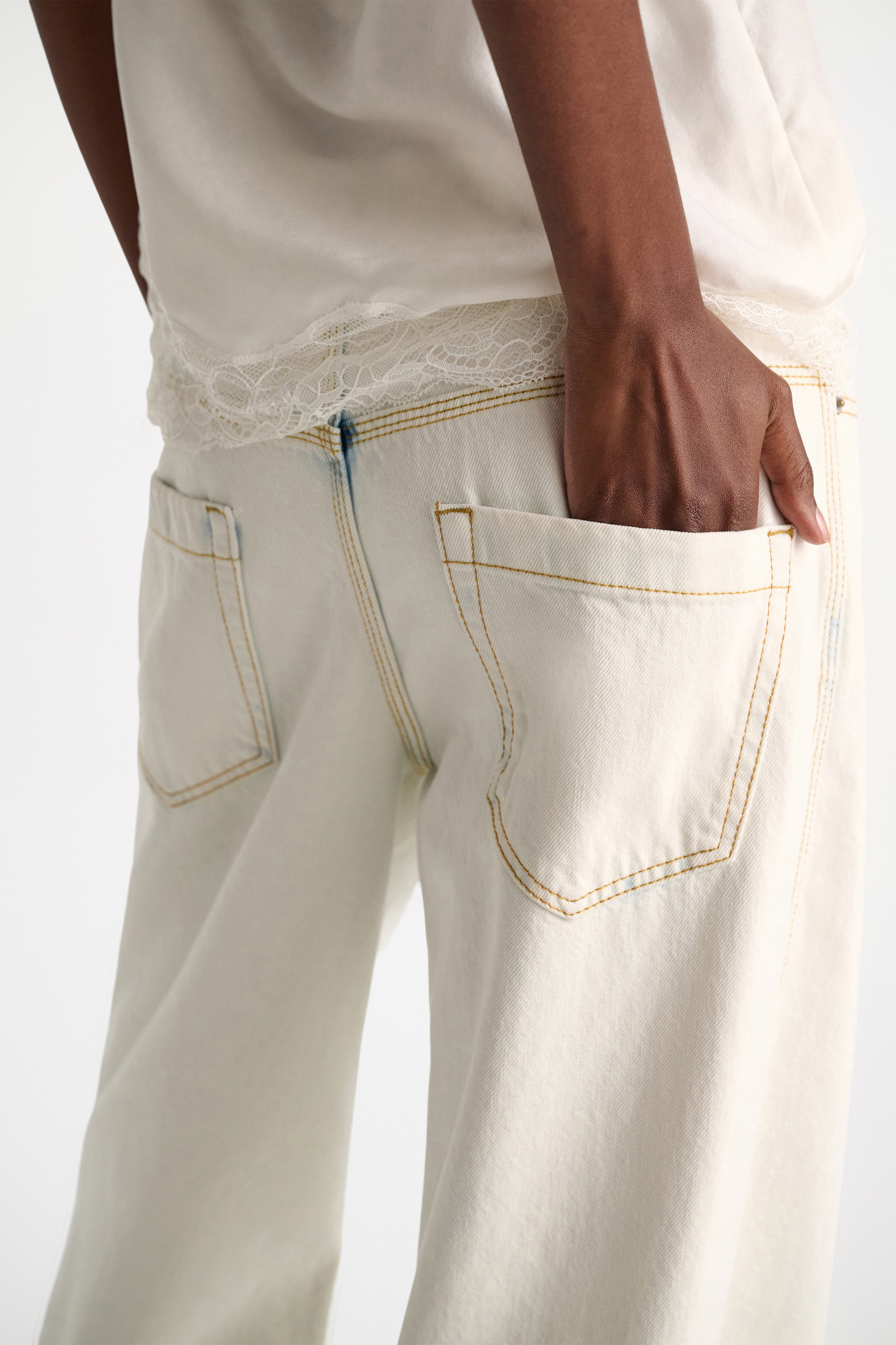 Dorothee Schumacher XL wide leg jeans acid blue